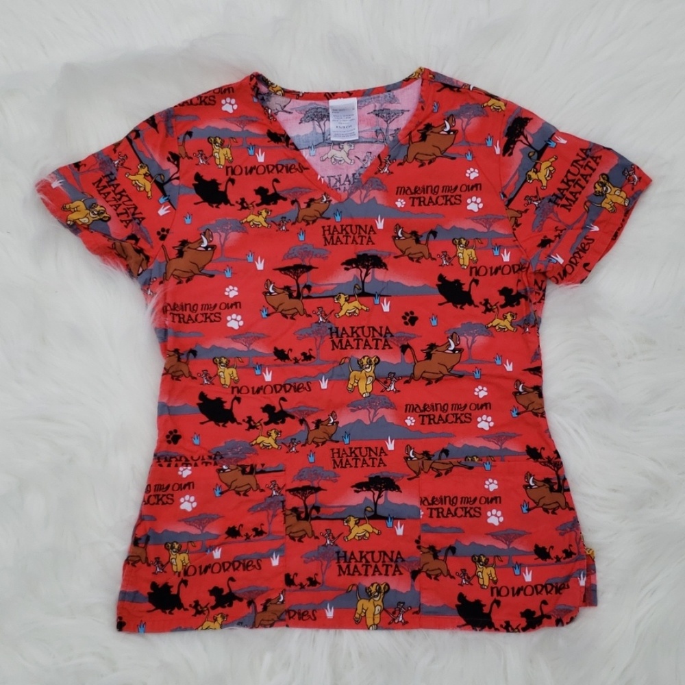 Disney Scrub Top